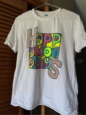 Rare 'Happy Mondays' Rhinestone T-Shirt